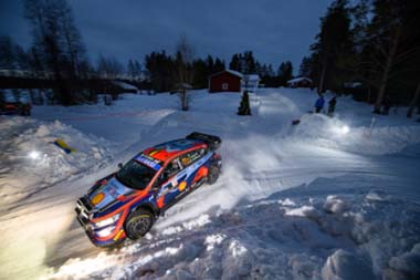 Neuville Thierry/Wydaeghe Martijn - Hyundai i20 N Rally1 - WRC Sweden 2023