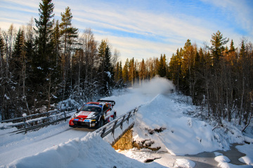 Evans Elfyn/Martin Scott - Toyota GR Yaris Rally1 - WRC Sweden 2023